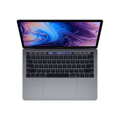Apple MacBook Pro 13 Zoll (2018) – 2,3 GHz Quad-Core i5, 16 GB RAM, 256 GB, vier Thunderbolt 3-Anschlüsse, Touch Bar – Befriedigend